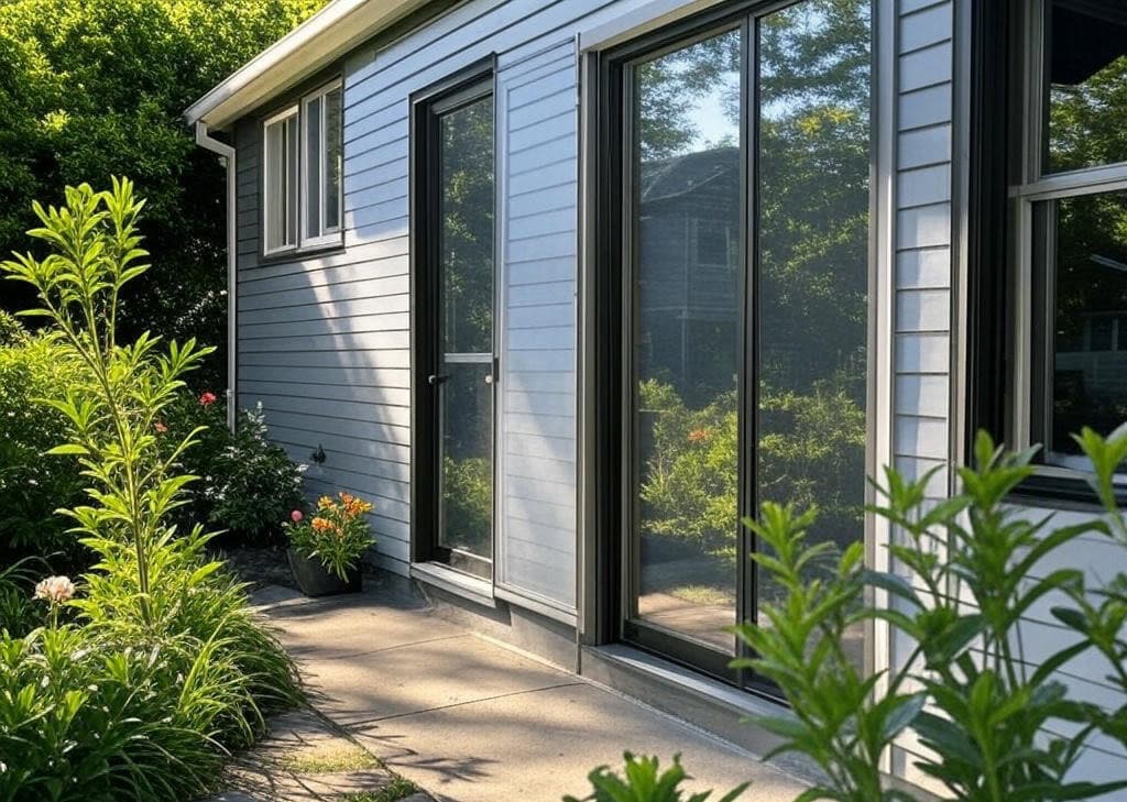 Traditional Design of Retractable Screen Door